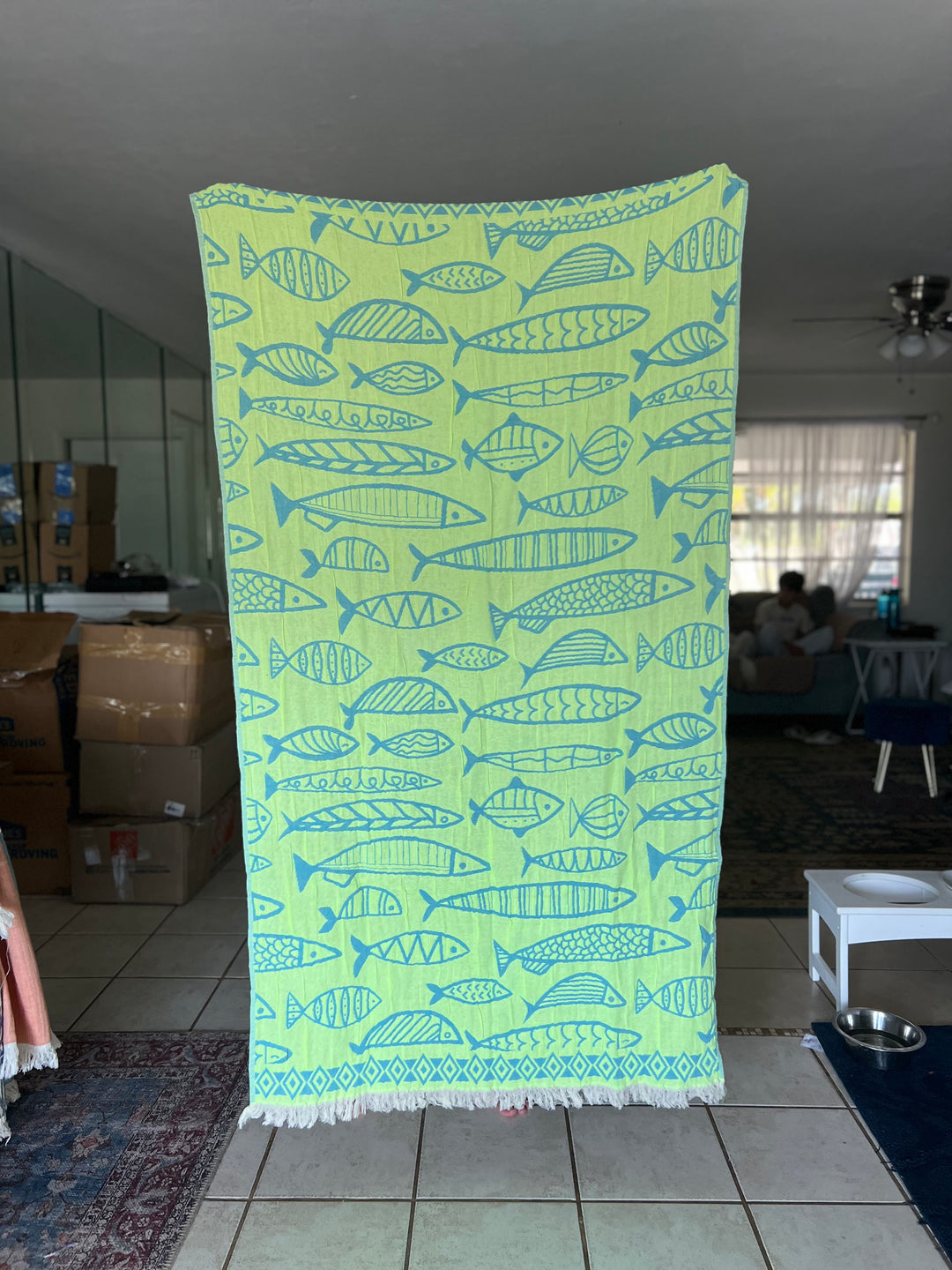 Fishes Turkish Towel