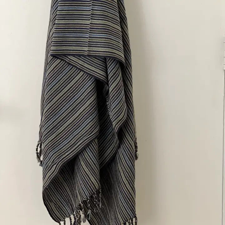 Toalla turca tejida a mano del Mar Negro, lanzamiento, chal