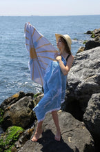 Load image into Gallery viewer, Sun and Sea Turkish Towel, Beach Towel
