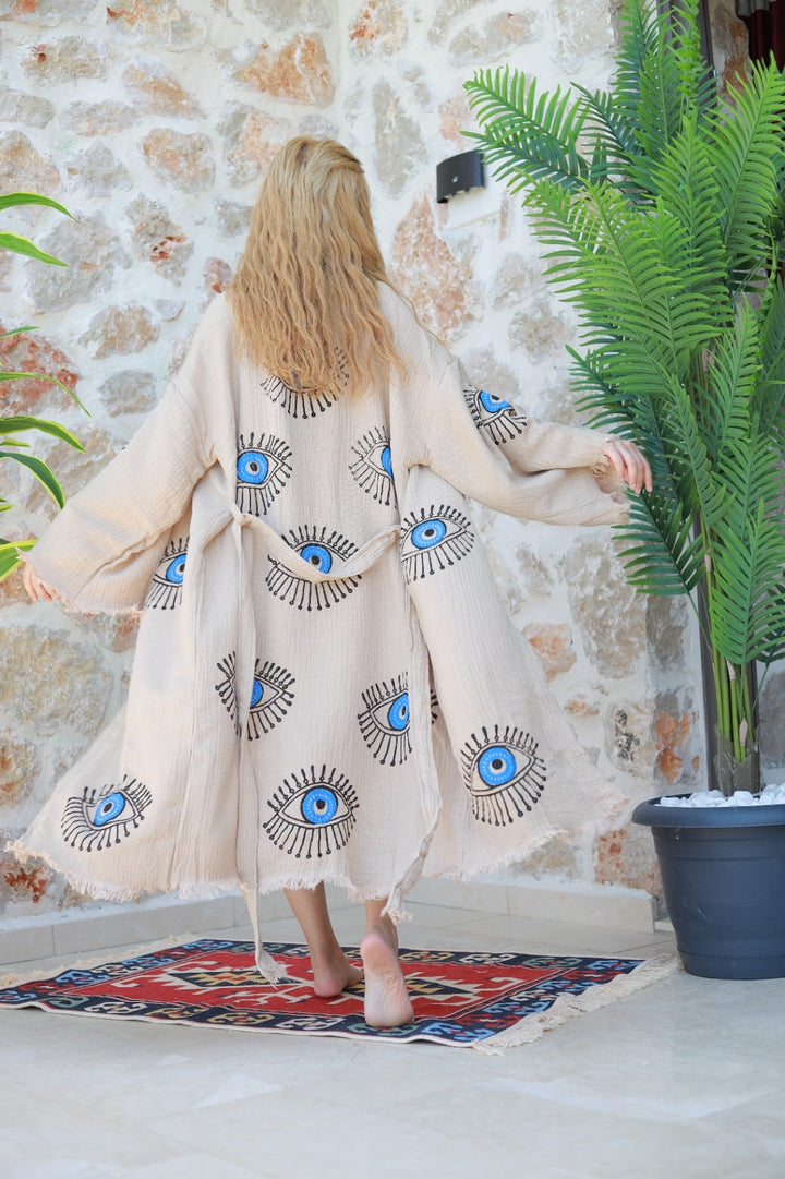 Eye Kimono Robe