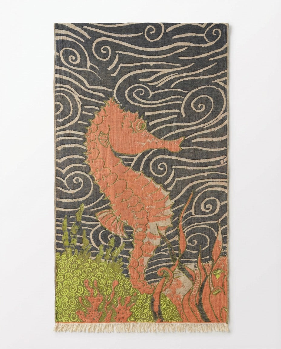 Seahorse Turkish Towel – Quick Drying Towel