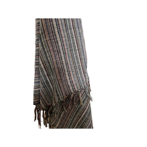 Mersin Handwoven Turkish Towel, Throw, Shawl