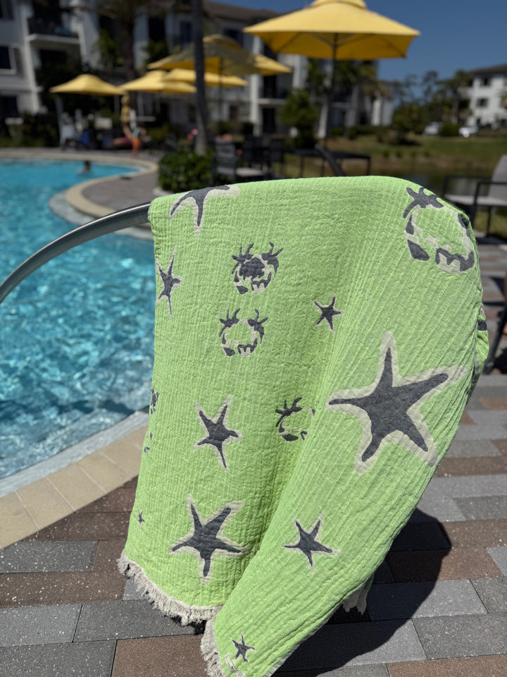 Crab Turkish Towel