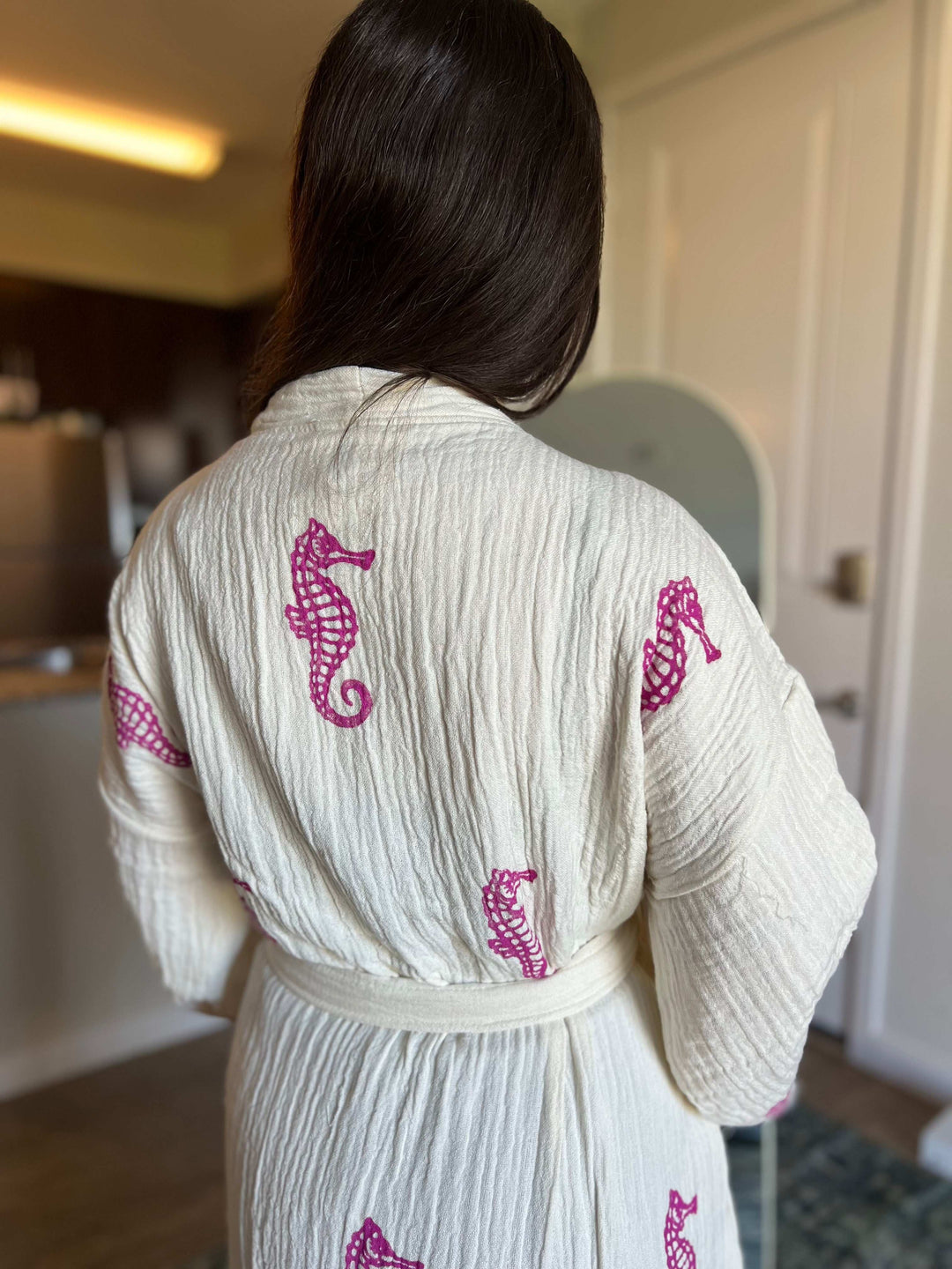 Seahorse Kimono Robe