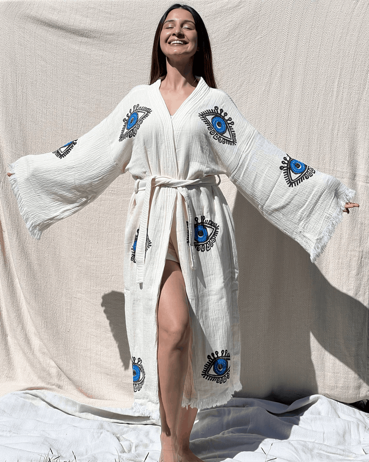Awake Eye Kimono Robe