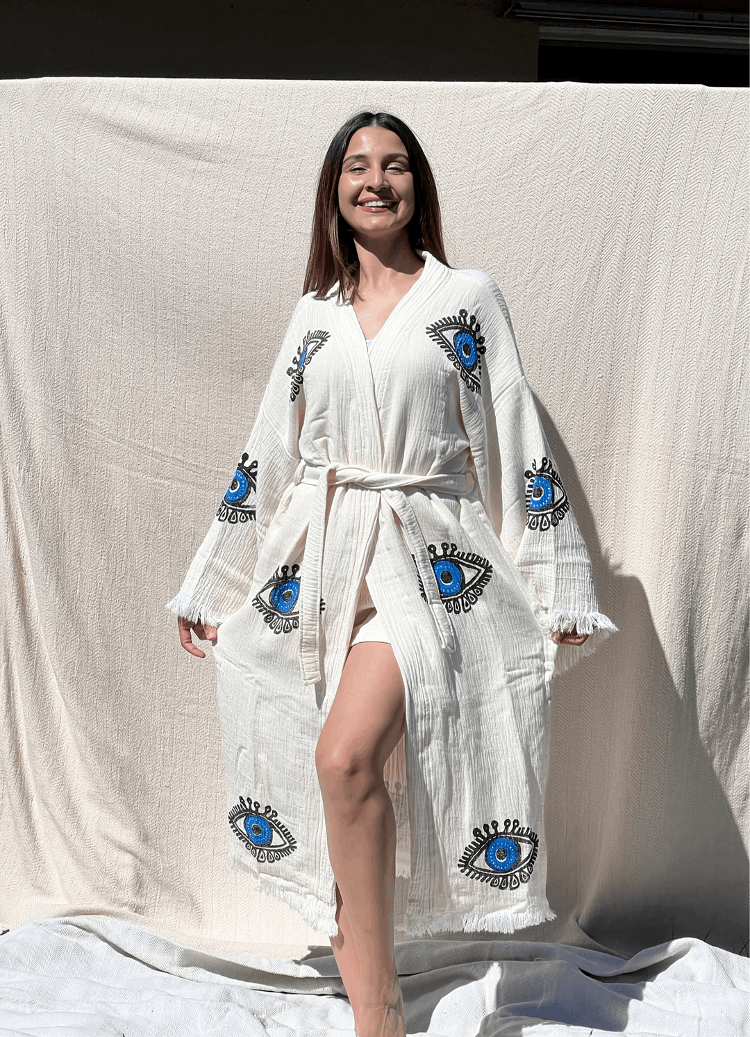 Awake Eye Kimono Robe