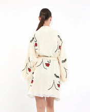Cargar imagen en el visor de la galería, Pretty Women Kimono Robe, LoungeWear, Dressing Gown, Pocket
