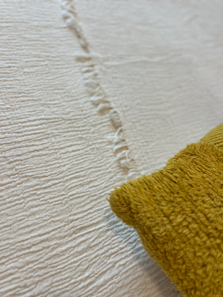 Crinkled Muslin Bed Blanket