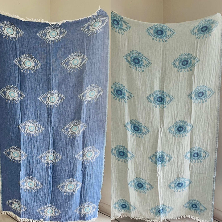 Eye Sand Resistant Turkish Beach Towel