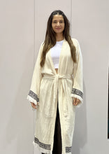 Load image into Gallery viewer, Egyptian Motifs Kimono Robe
