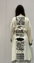 Load image into Gallery viewer, Egyptian Motifs Kimono Robe

