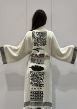 Load image into Gallery viewer, Egyptian Motifs Kimono Robe
