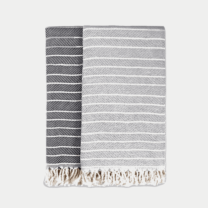 Istanbul Bamboo Towels in grey