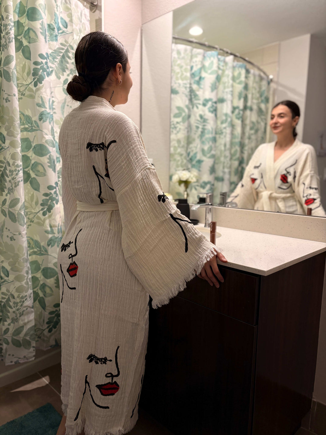 XL Pretty Women Kimono Robe