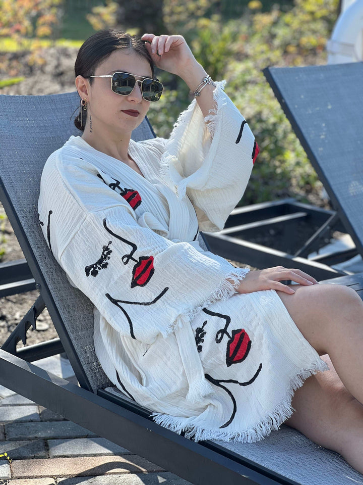 XL Pretty Women Kimono Robe