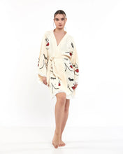 Cargar imagen en el visor de la galería, Pretty Women Kimono Robe, LoungeWear, Dressing Gown, Pocket

