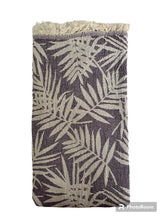 Load image into Gallery viewer, Leaf Sand Resistant Turkish Beach Towel, Throw, Shawl
