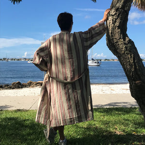 Turkan Linen Handwoven Robe