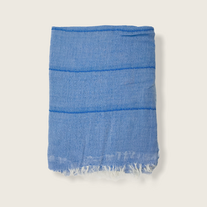 audrey scarf blue