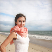 Load image into Gallery viewer, audrey scarf coral
