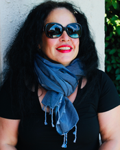 Load image into Gallery viewer, breeze scarf navy accessory
