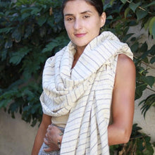 Load image into Gallery viewer, deeba linen cotton blend scarf

