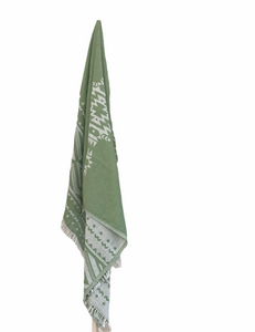 desert green turkish towel