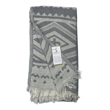 Load image into Gallery viewer, desert grey turkish towel
