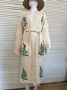 Fern Kimono-Robe-Natural,  Lounge Wear