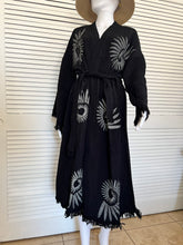 Load image into Gallery viewer, Infinity Kimono Robe- Black, Lounge Wear, Beach Wear
