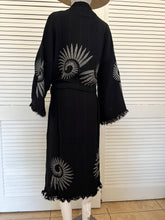 Load image into Gallery viewer, Infinity Kimono Robe- Black, Lounge Wear, Beach Wear
