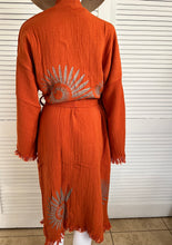 Load image into Gallery viewer, Infinity Kimono Robe- Orange, Lounge Wear, Beach Wear
