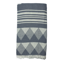 Load image into Gallery viewer, mist grey  turkish towel
